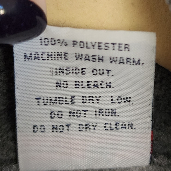 USA Olympic Committee Gray Fleece Zip Up Vest, Sz M - Picture 7 of 8